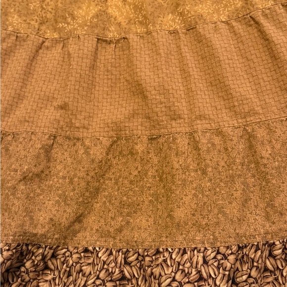 Handmade Brown Tiered Skirt Great condition - Picture 5 of 9